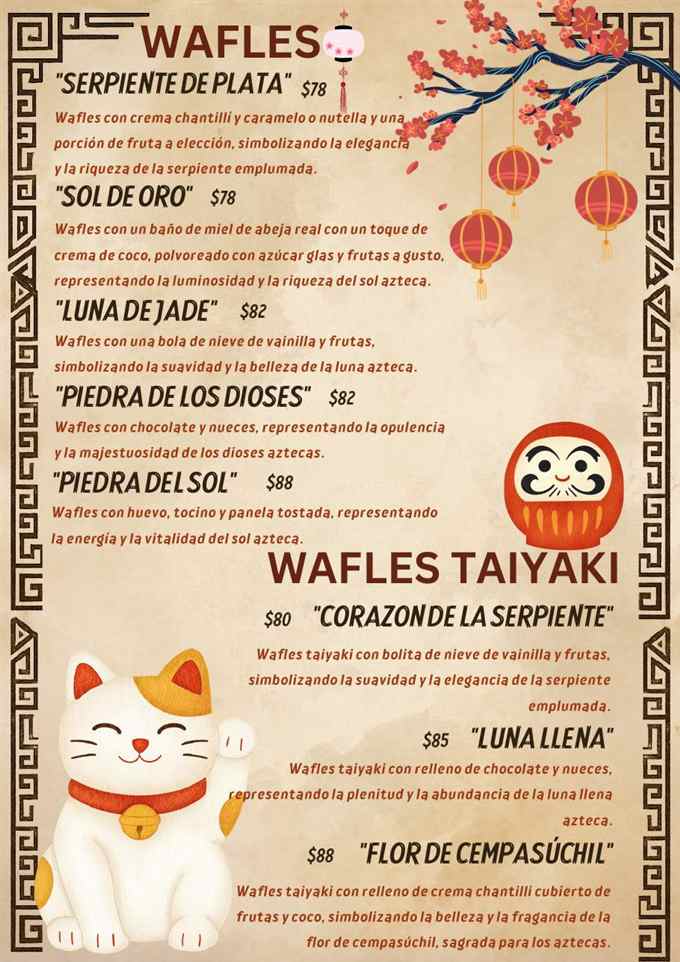 Menú de desayunos, página 7